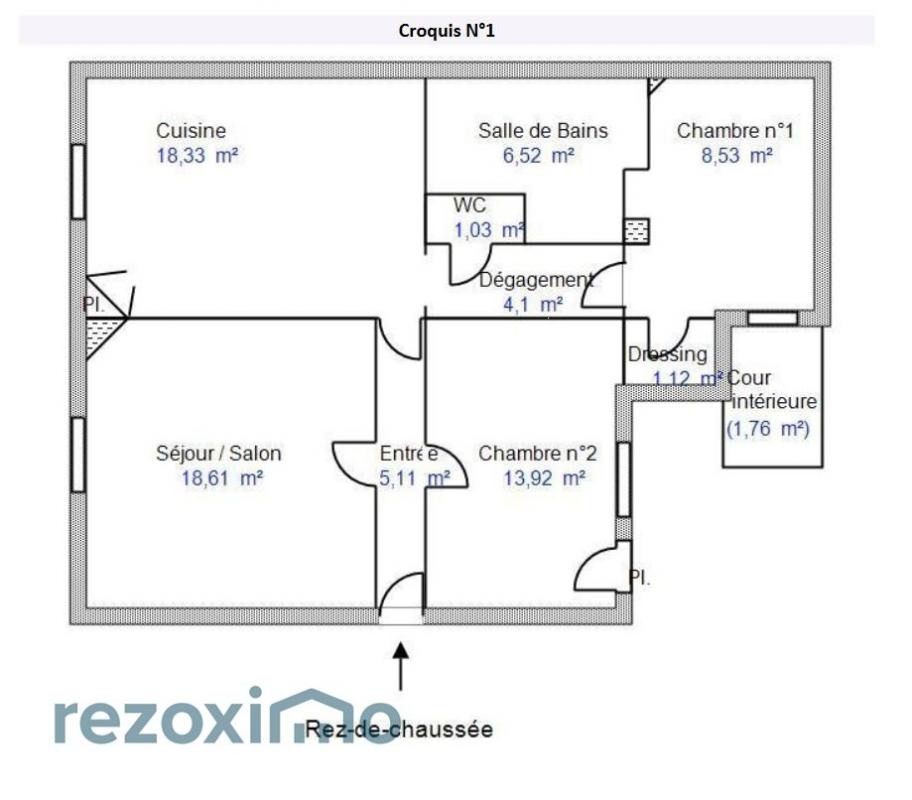 Vente Appartement à Nîmes 3 pièces