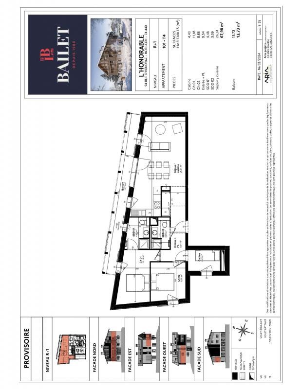 Vente Appartement à Morillon 3 pièces