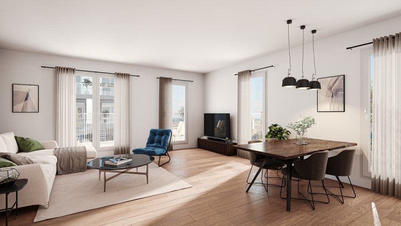 Vente Appartement à Issy-les-Moulineaux 4 pièces