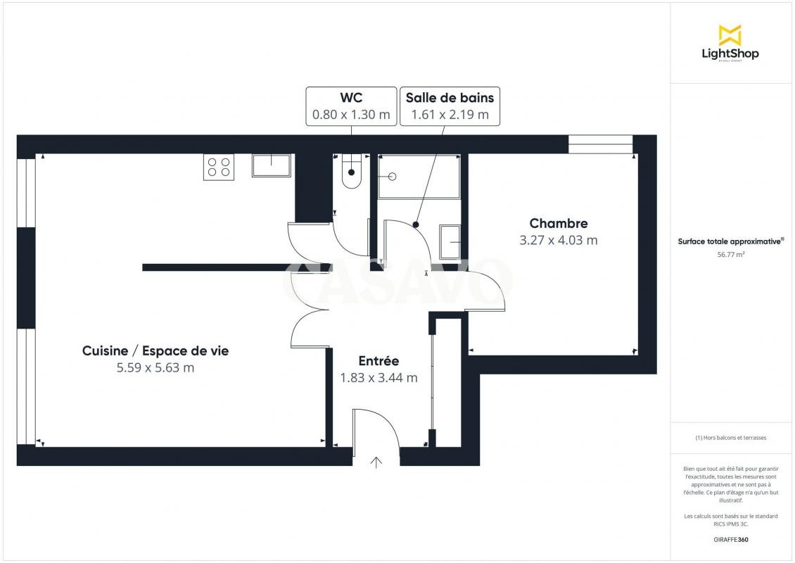 Vente Appartement à Saint-Denis 3 pièces