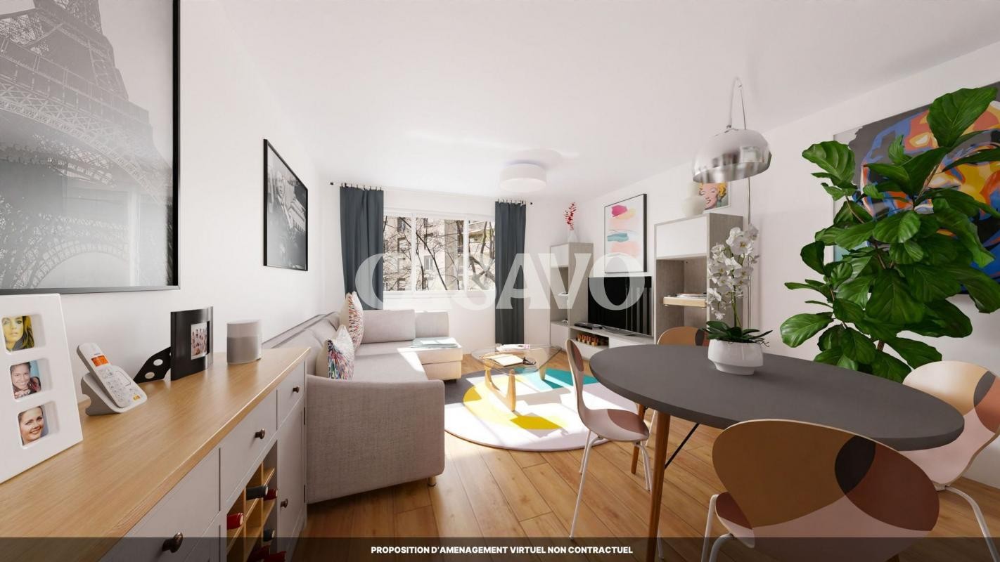 Vente Appartement à Paris Gobelins 13e arrondissement 3 pièces