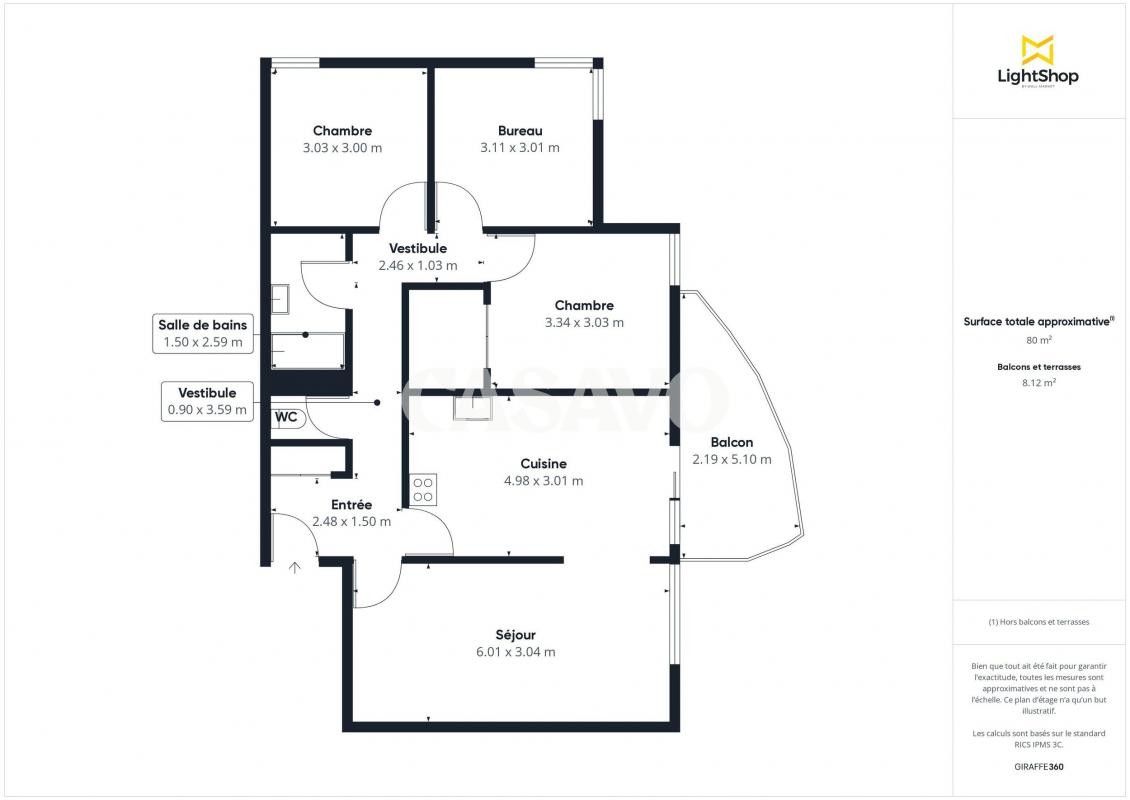 Vente Appartement à Massy 4 pièces