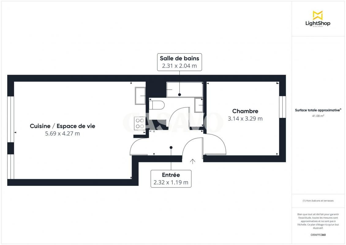 Vente Appartement à le Plessis-Bouchard 2 pièces