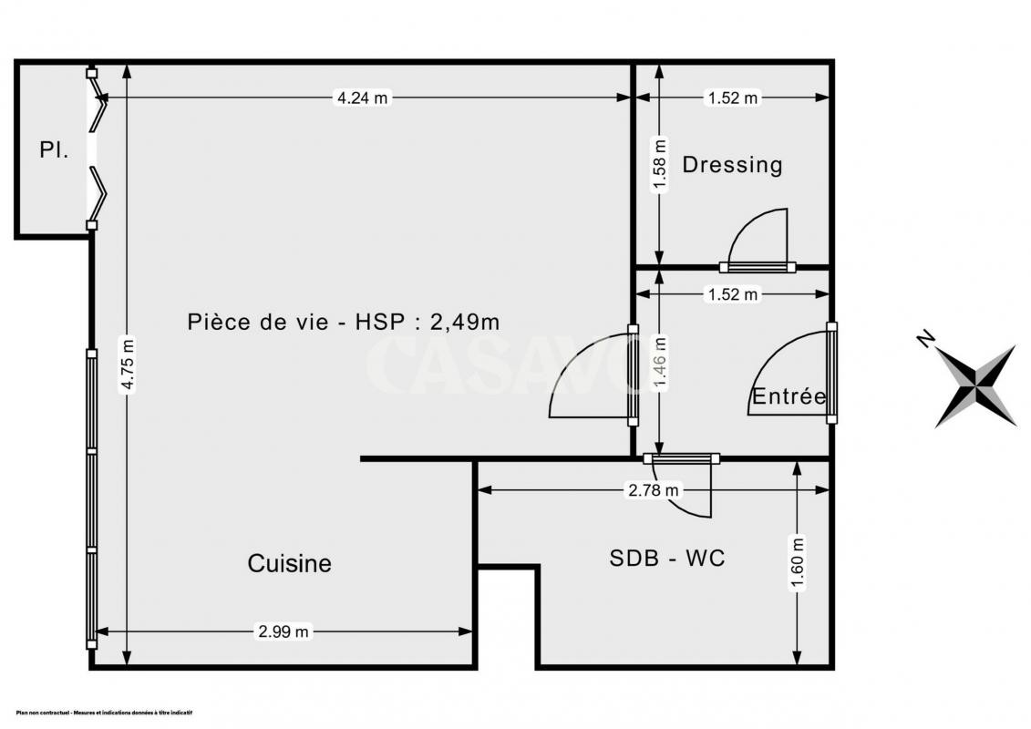 Vente Appartement à Paris Ménilmontant 20e arrondissement 1 pièce