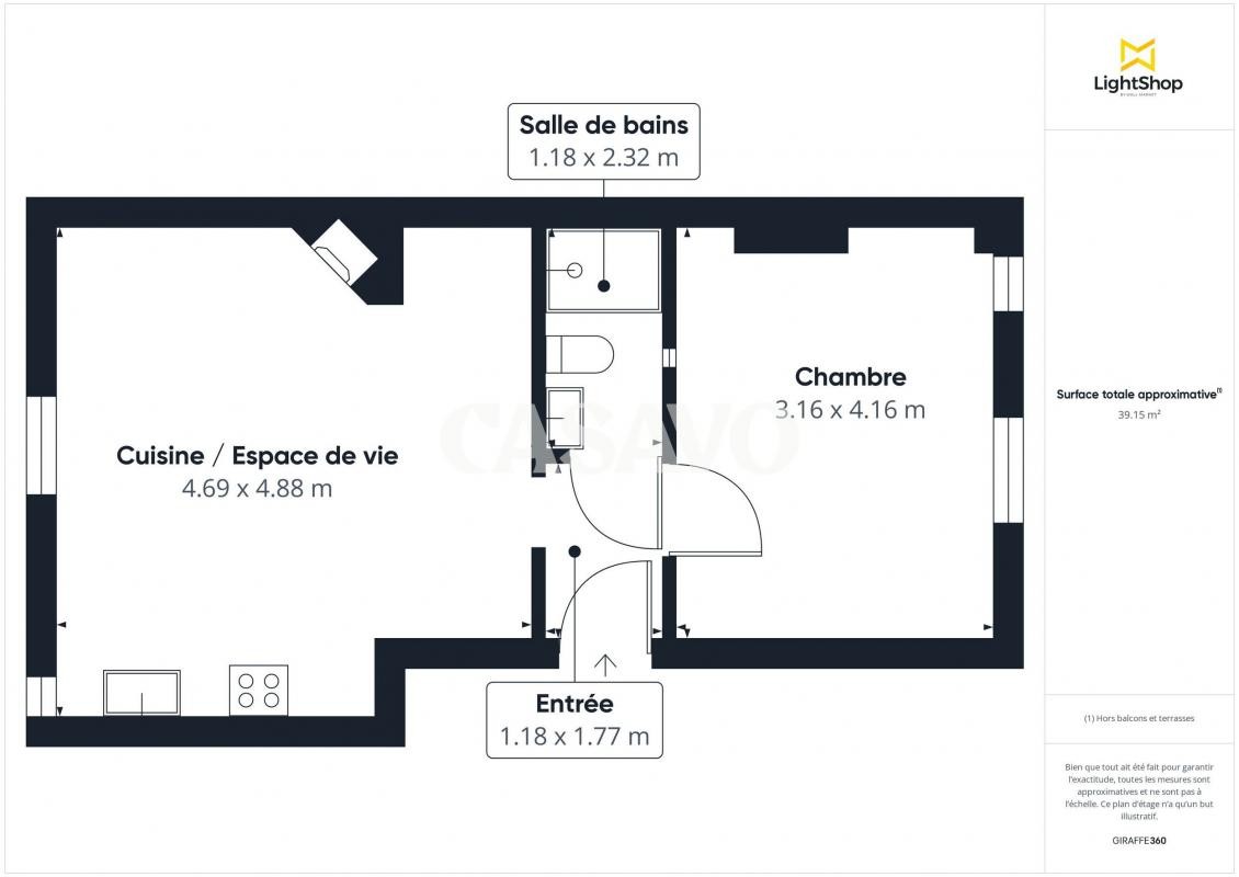 Vente Appartement à Levallois-Perret 2 pièces