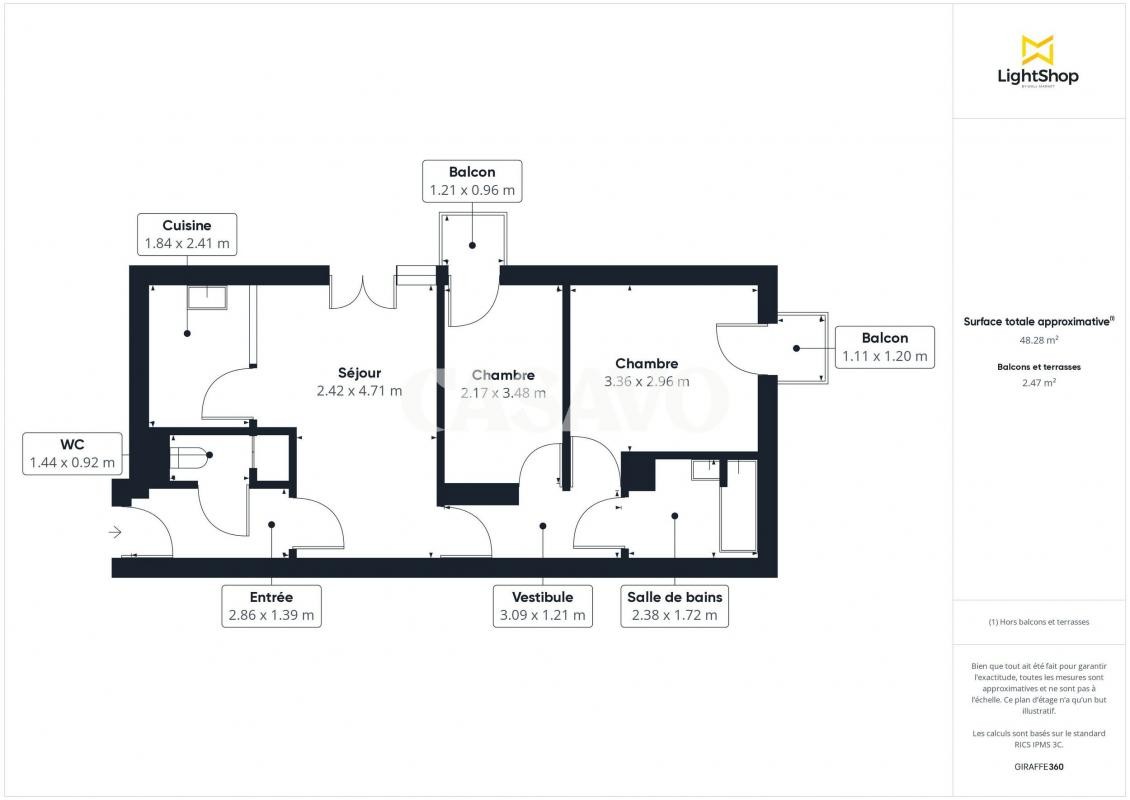 Vente Appartement à Saint-Ouen 3 pièces