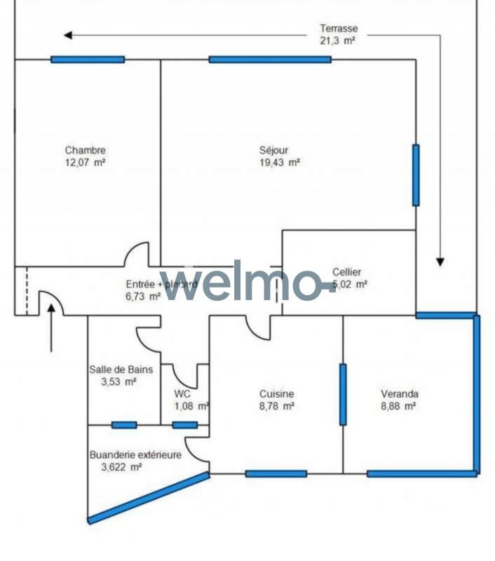 Vente Appartement à Mandelieu-la-Napoule 2 pièces