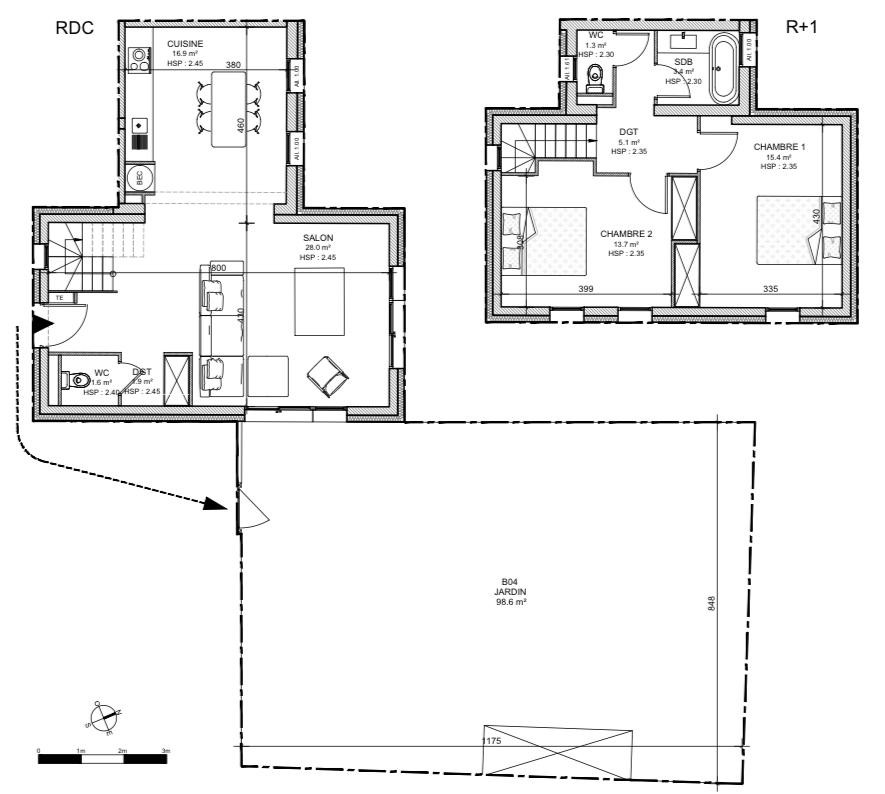 Vente Appartement à Rueil-Malmaison 3 pièces