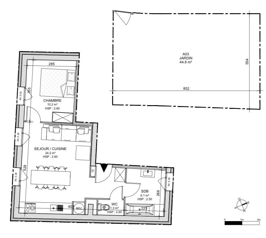 Vente Appartement à Rueil-Malmaison 2 pièces