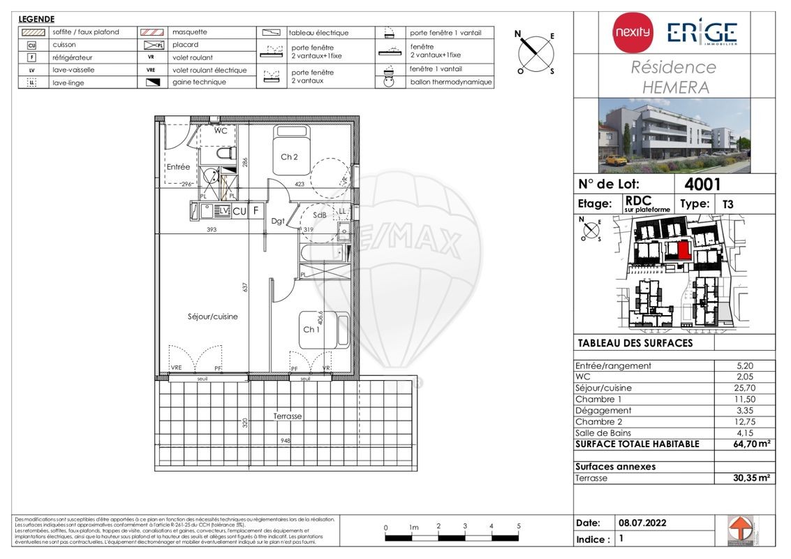 Vente Appartement à Agde 3 pièces