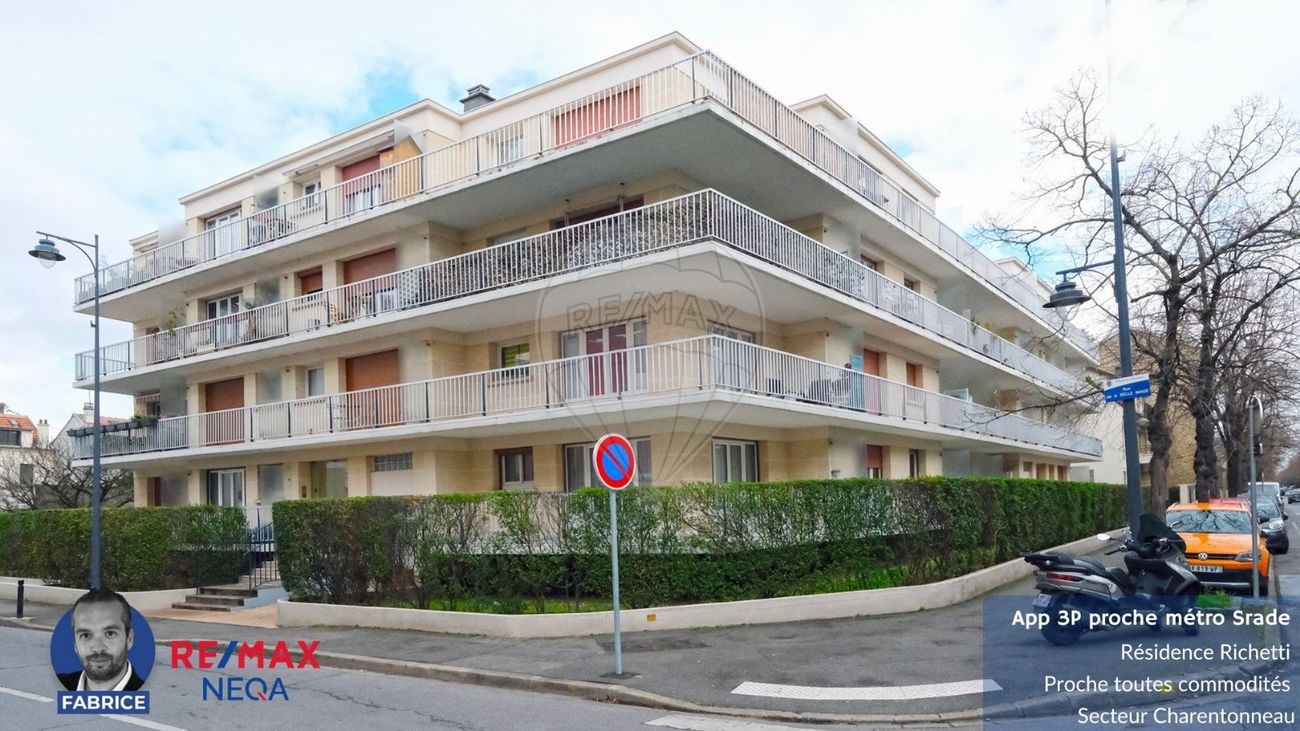 Vente Appartement à Maisons-Alfort 3 pièces