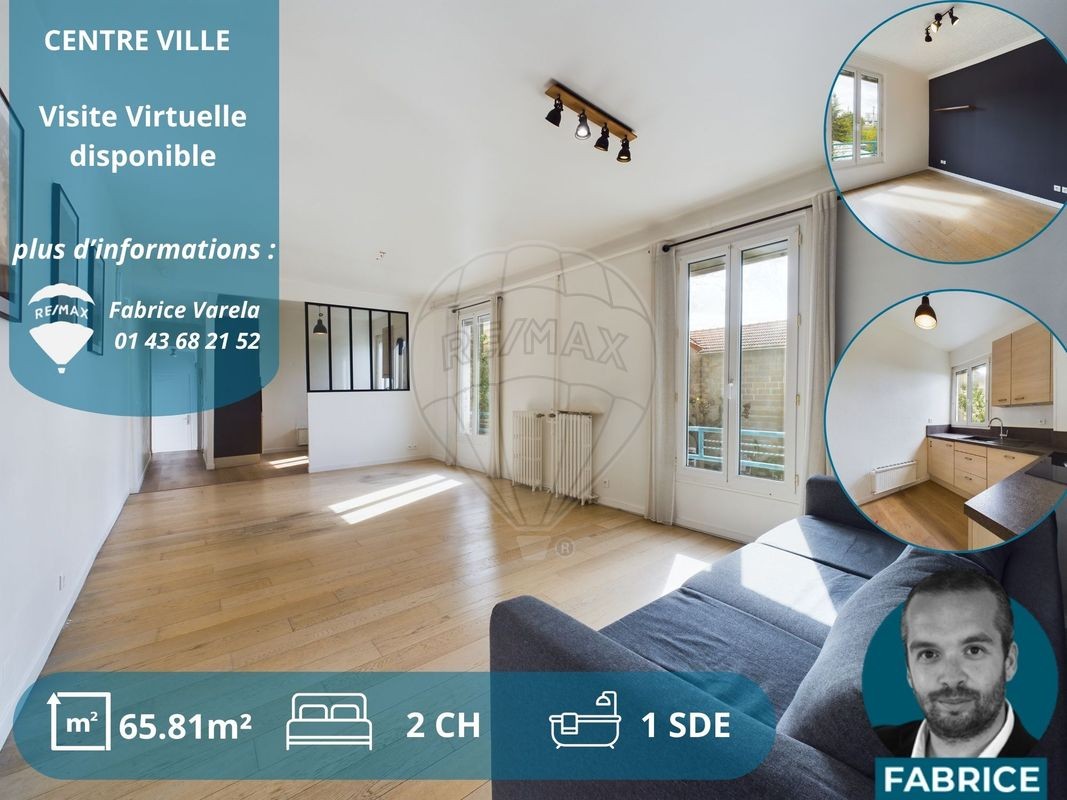 Vente Appartement à Maisons-Alfort 3 pièces