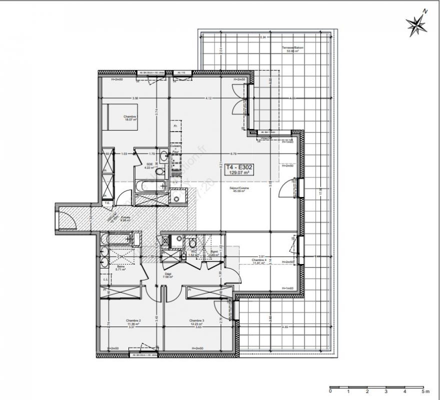 Location Appartement à Bossey 5 pièces