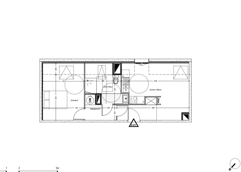 Location Appartement à Compiègne 2 pièces