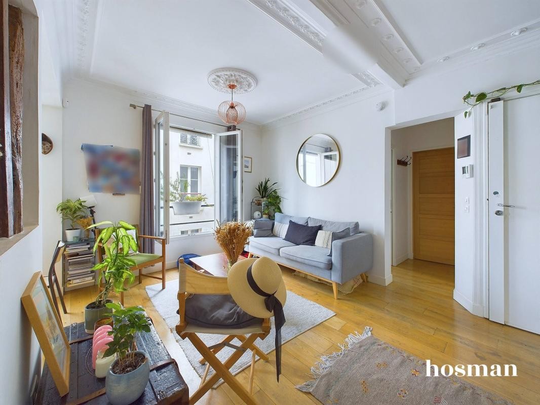 Vente Appartement à Paris Butte-Montmartre 18e arrondissement 3 pièces