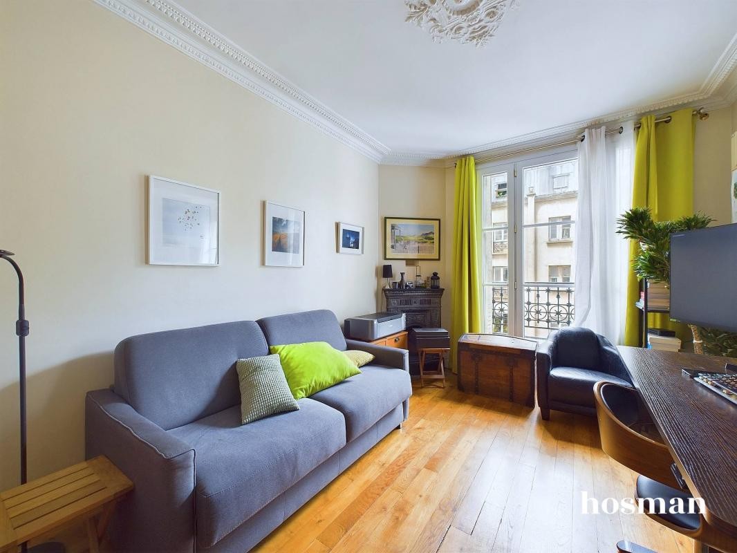 Vente Appartement à Paris Buttes-Chaumont 19e arrondissement 3 pièces