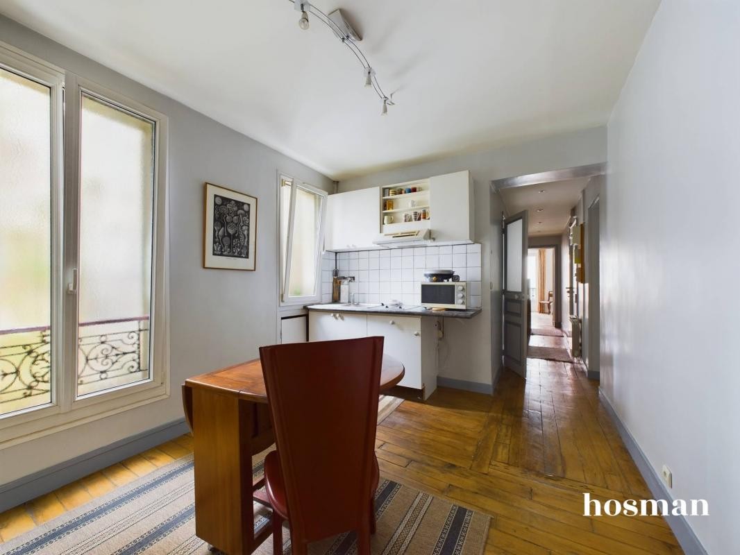 Vente Appartement à Paris Batignolles-Monceaux 17e arrondissement 3 pièces