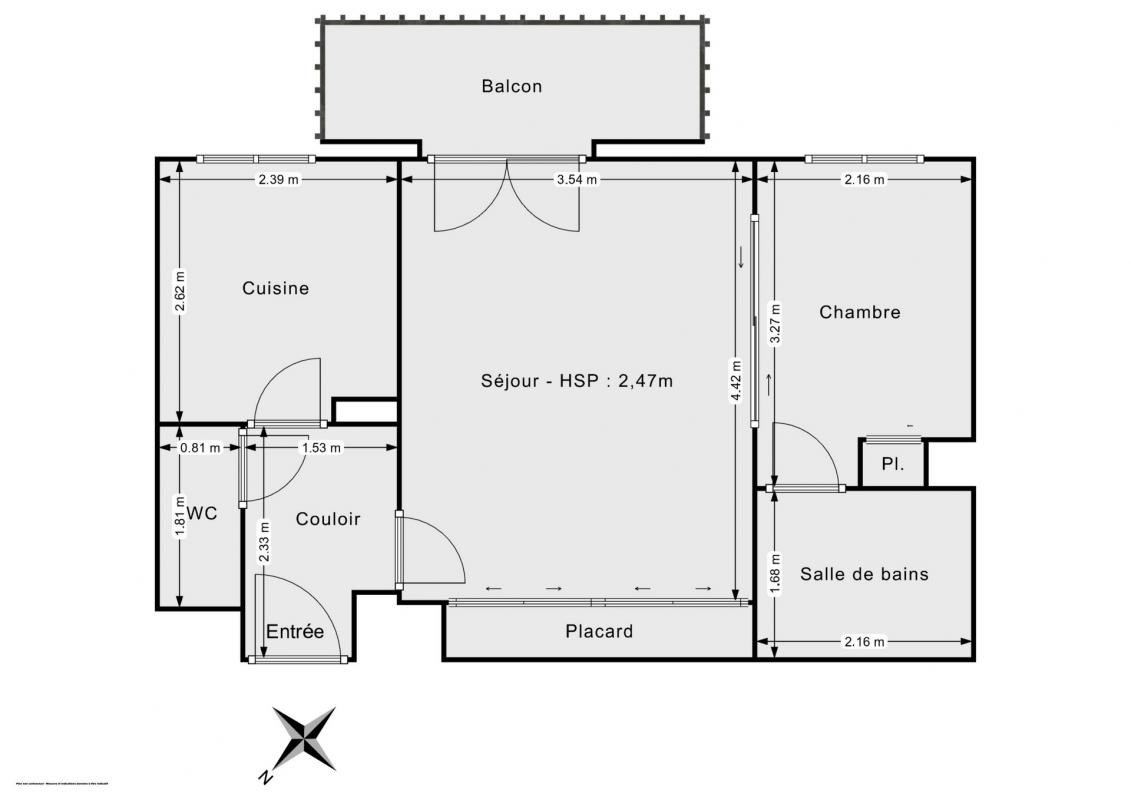 Vente Appartement à la Garenne-Colombes 2 pièces