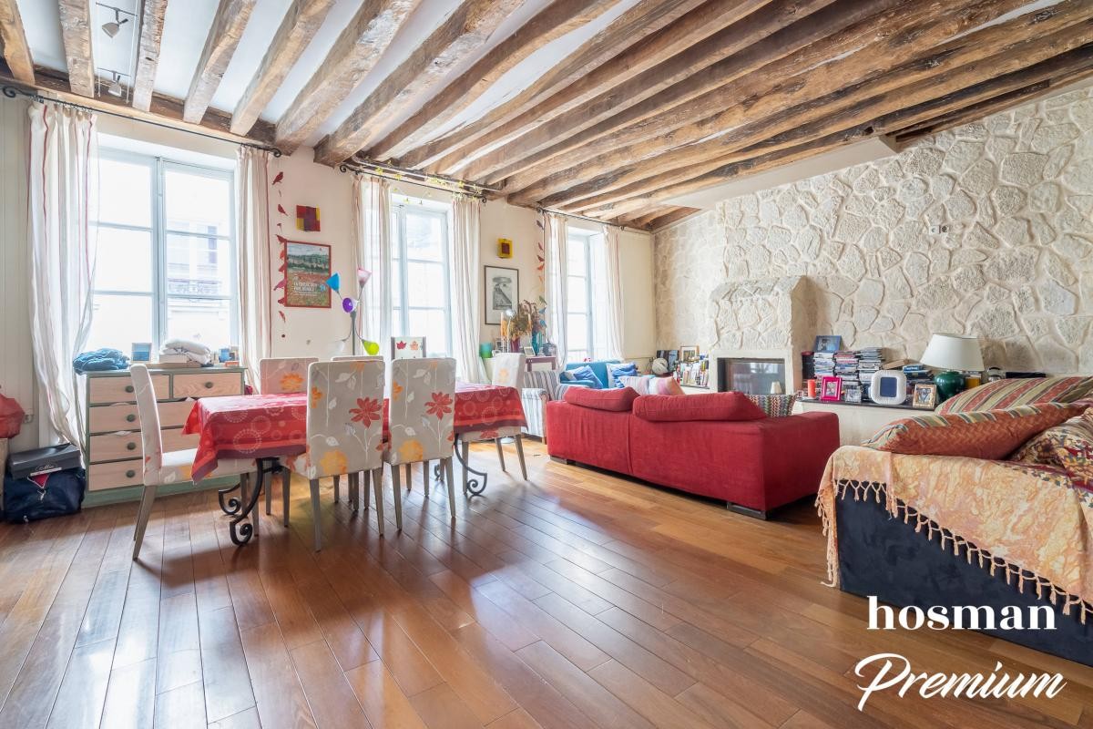 Vente Appartement à Paris Hôtel de Ville 4e arrondissement 4 pièces