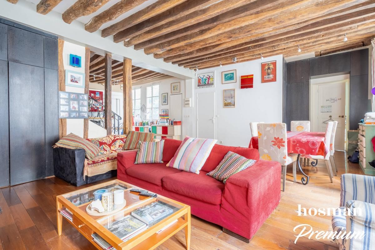 Vente Appartement à Paris Hôtel de Ville 4e arrondissement 4 pièces