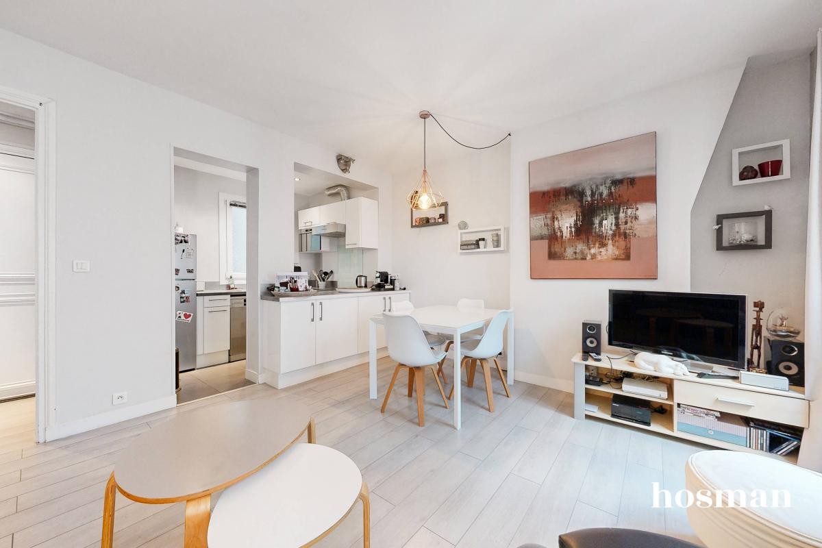 Vente Appartement à Paris Batignolles-Monceaux 17e arrondissement 3 pièces