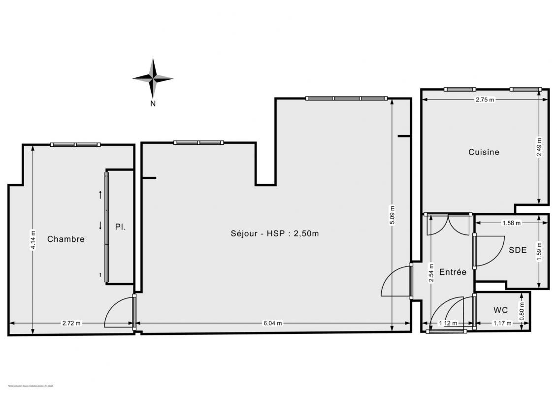 Vente Appartement à Bois-Colombes 2 pièces