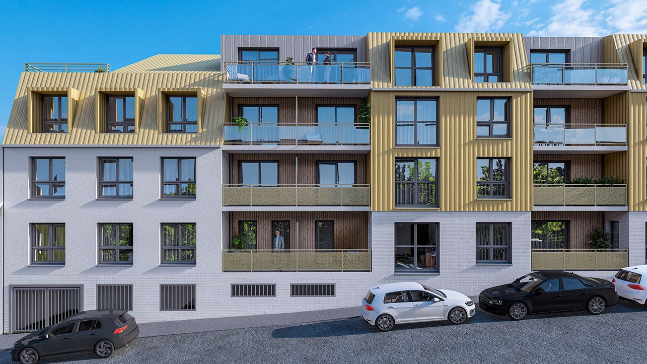 Neuf Appartement à Rouen 3 pièces