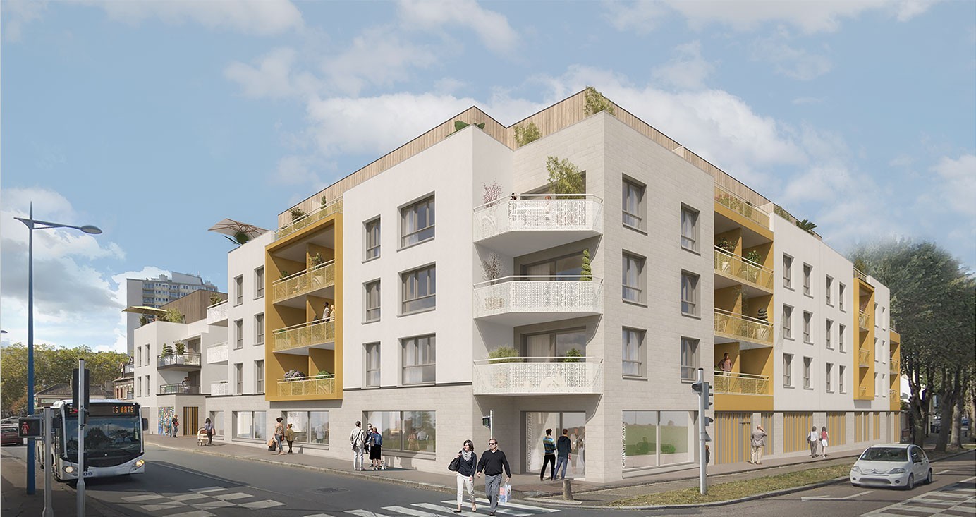 Neuf Appartement à Sotteville-lès-Rouen 3 pièces