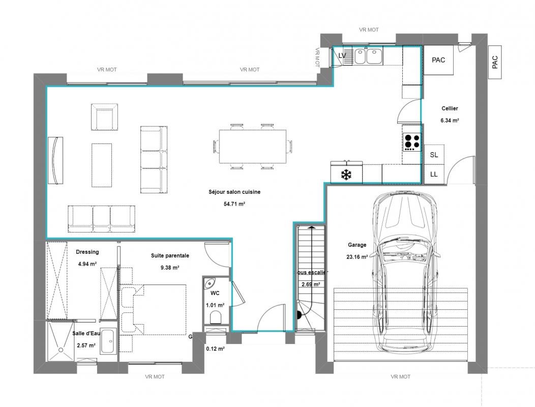 Construction Maison à Rosny-sous-Bois 5 pièces