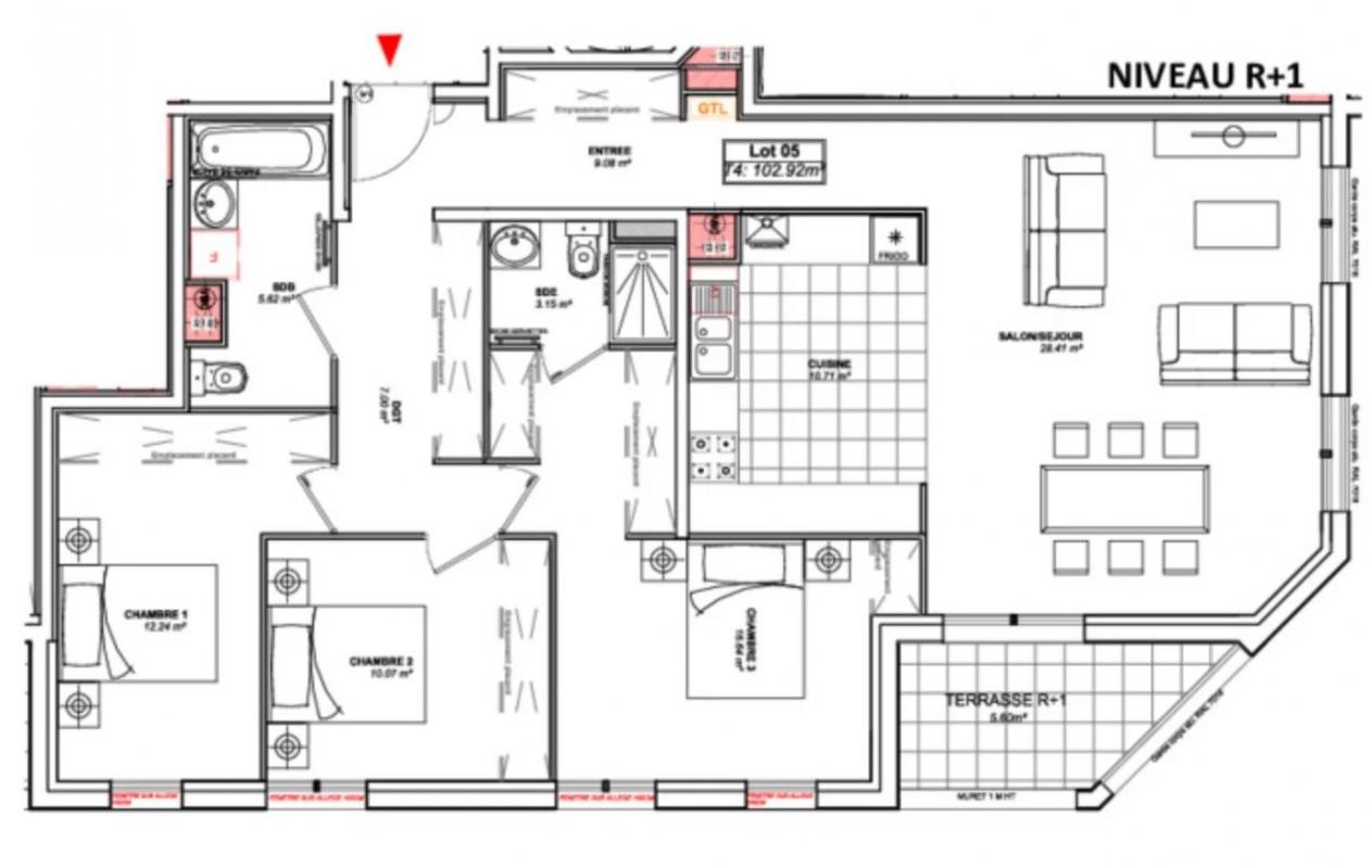 Vente Appartement à Bois-d'Arcy 4 pièces