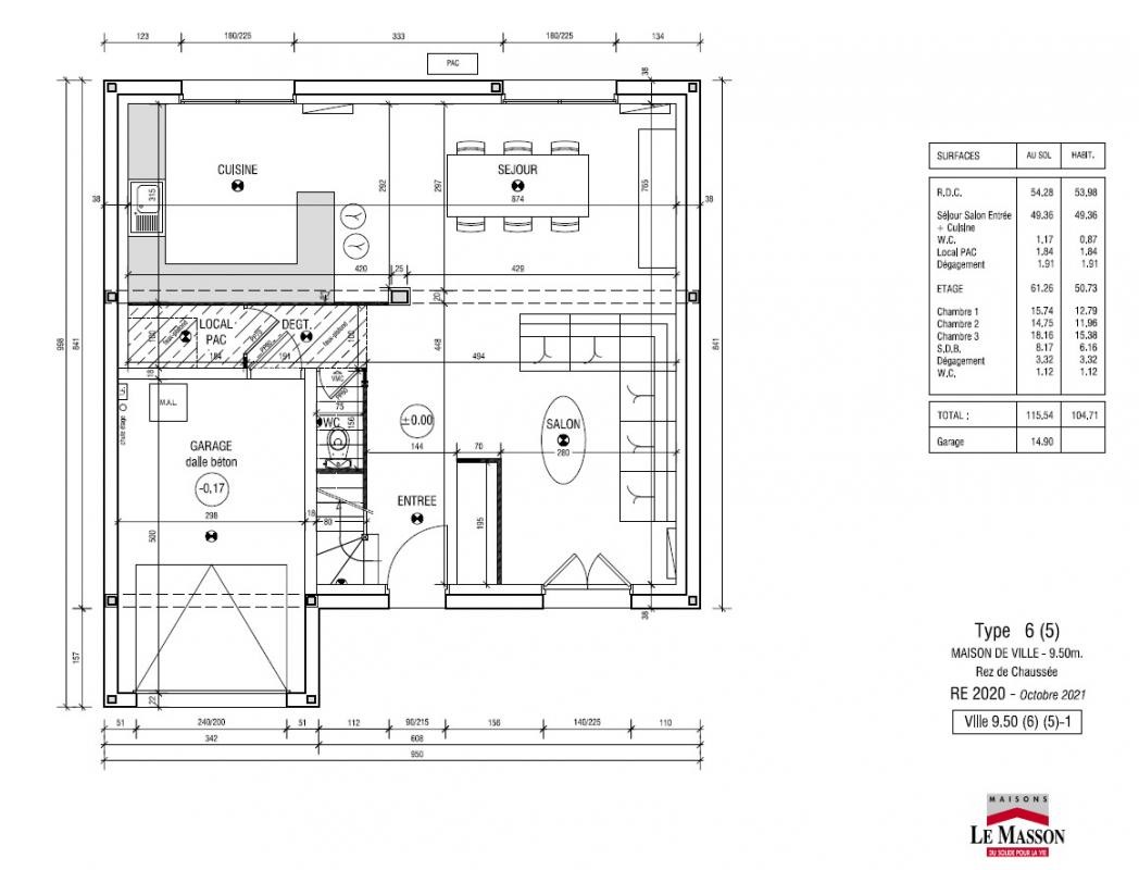 Construction Maison à Maule 5 pièces