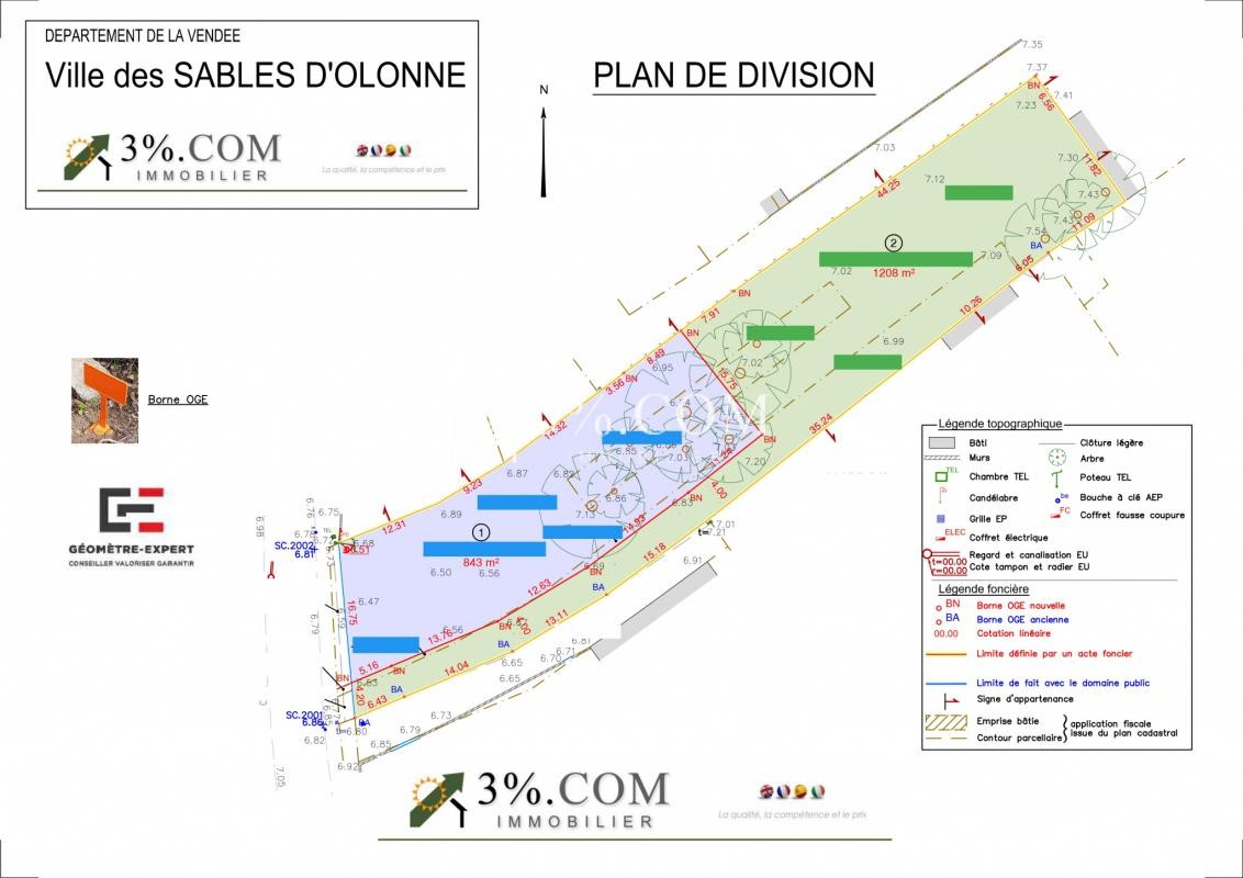 Vente Terrain à Olonne-sur-Mer 0 pièce