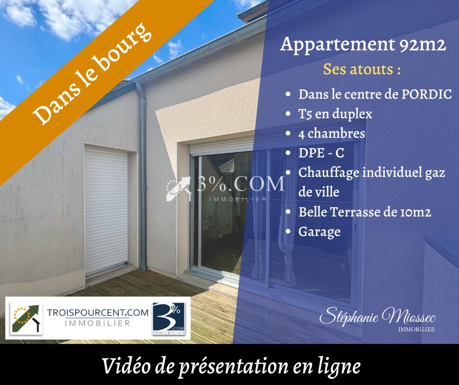 Vente Appartement à Pordic 5 pièces