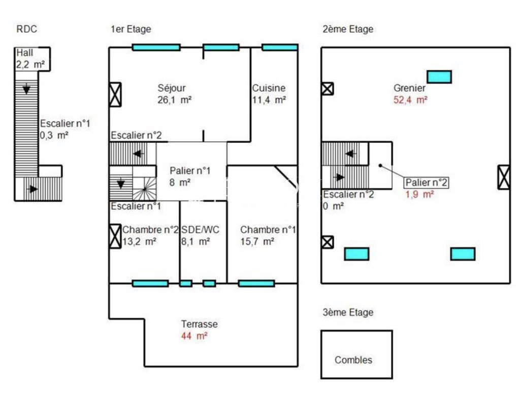 Vente Appartement à Boulogne-sur-Mer 4 pièces