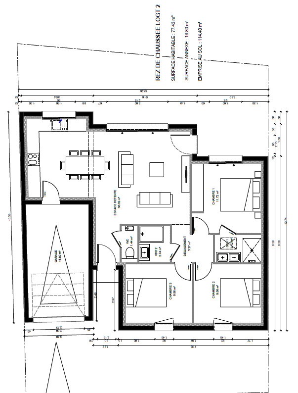 Construction Maison à Challans 4 pièces