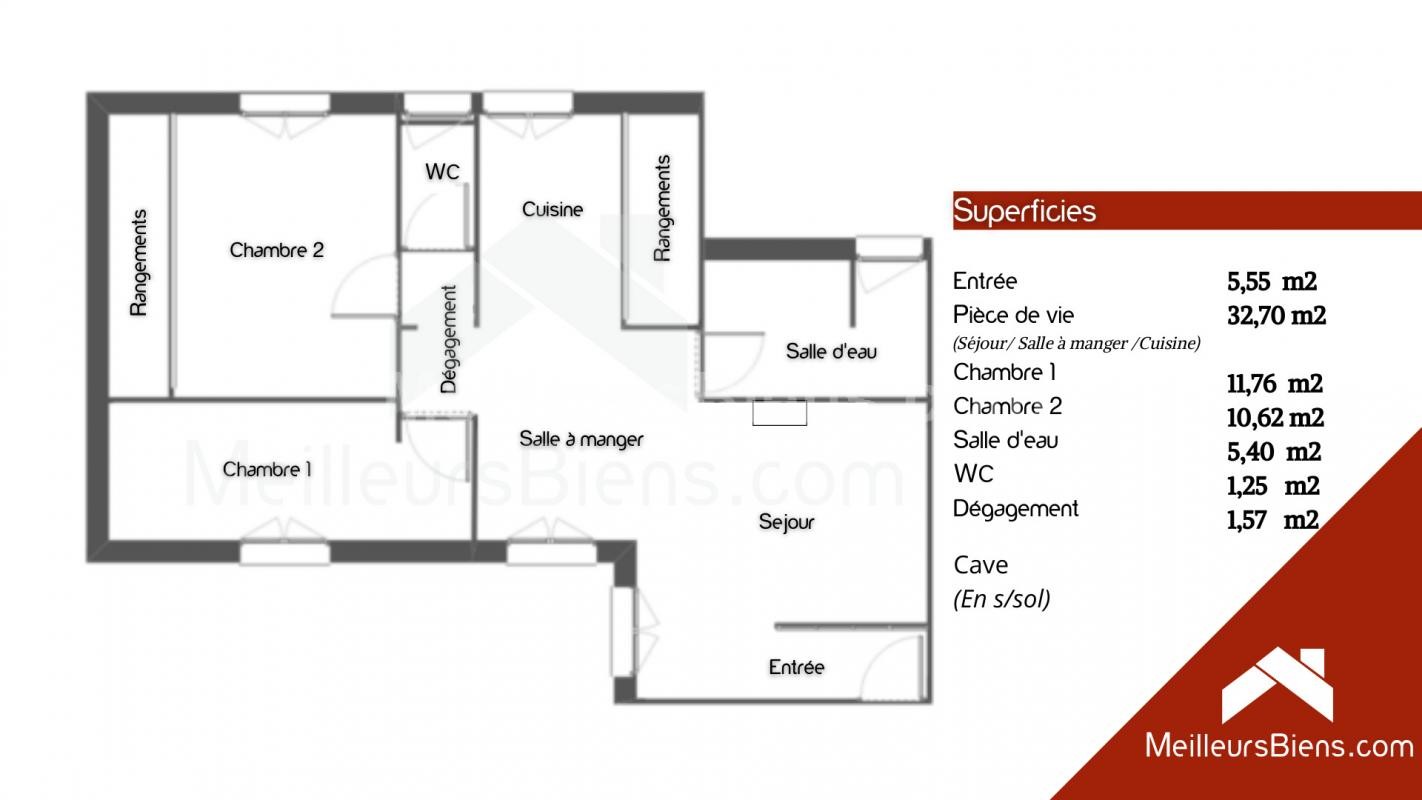 Vente Appartement à Clamart 4 pièces