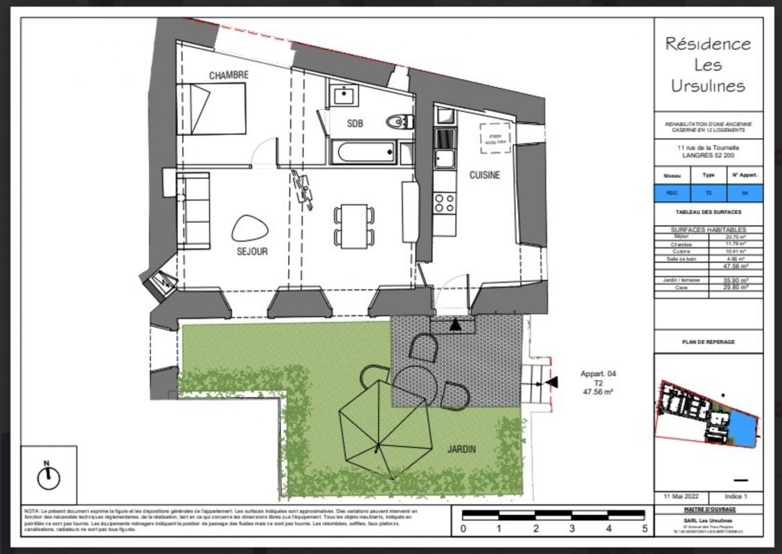 Vente Appartement à Langres 2 pièces