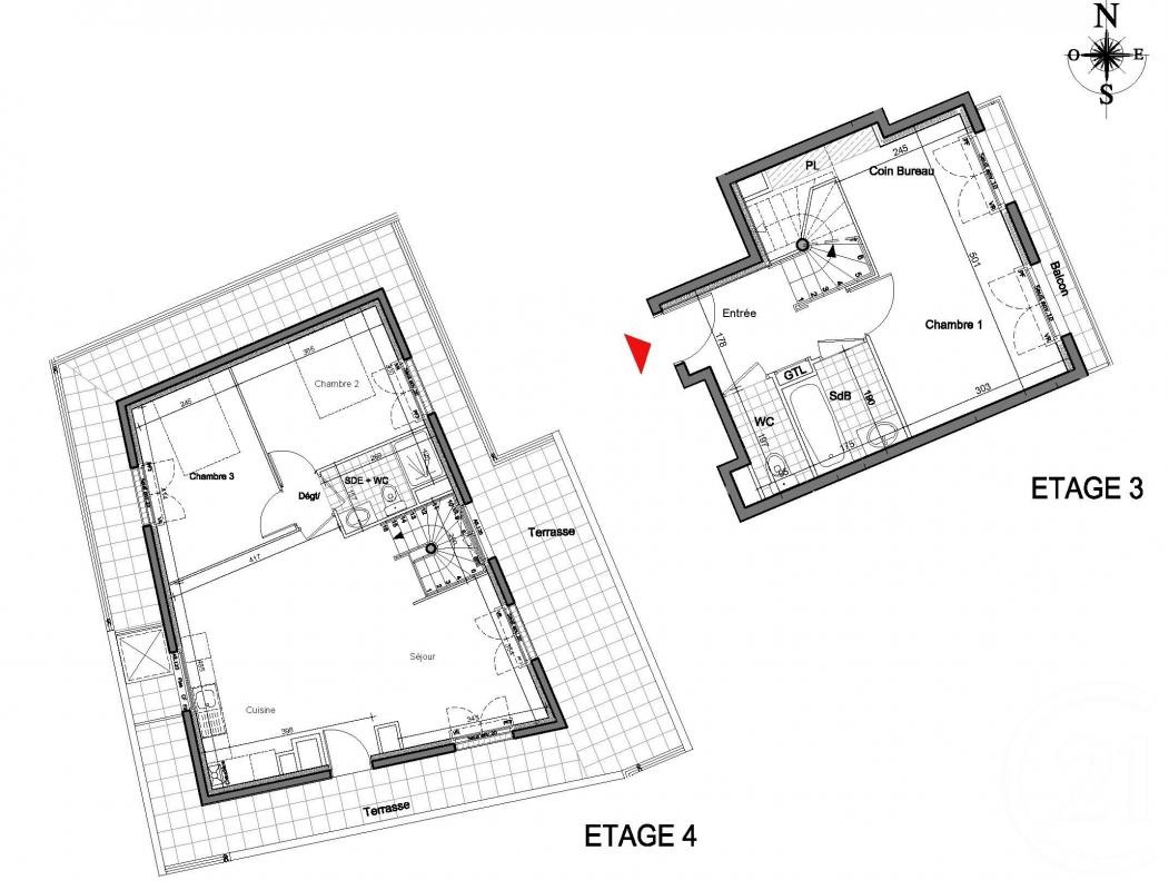 Vente Appartement à Thiais 4 pièces