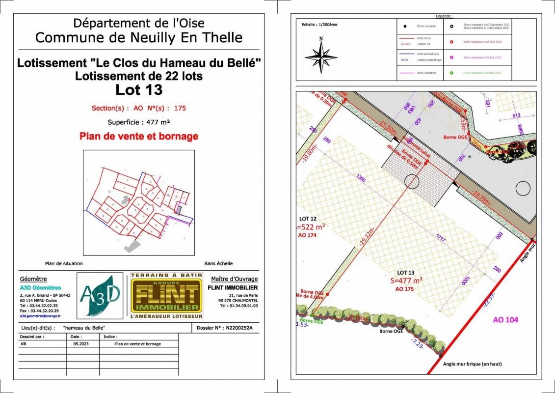 Vente Terrain à Neuilly-en-Thelle 0 pièce