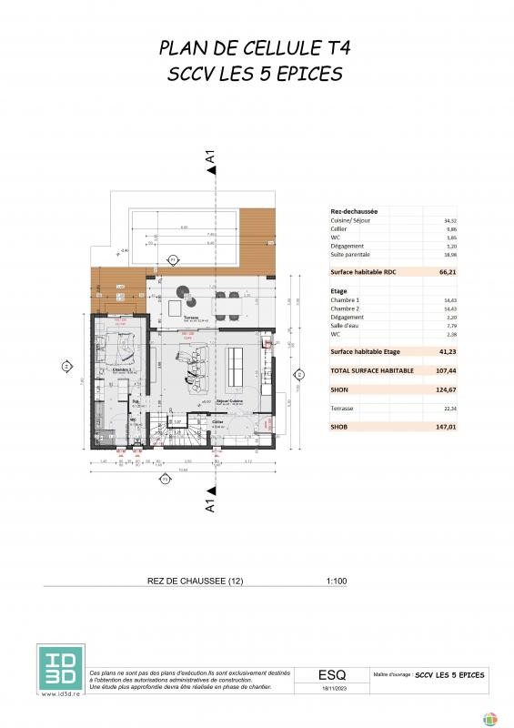 Vente Maison à Saint-André 4 pièces