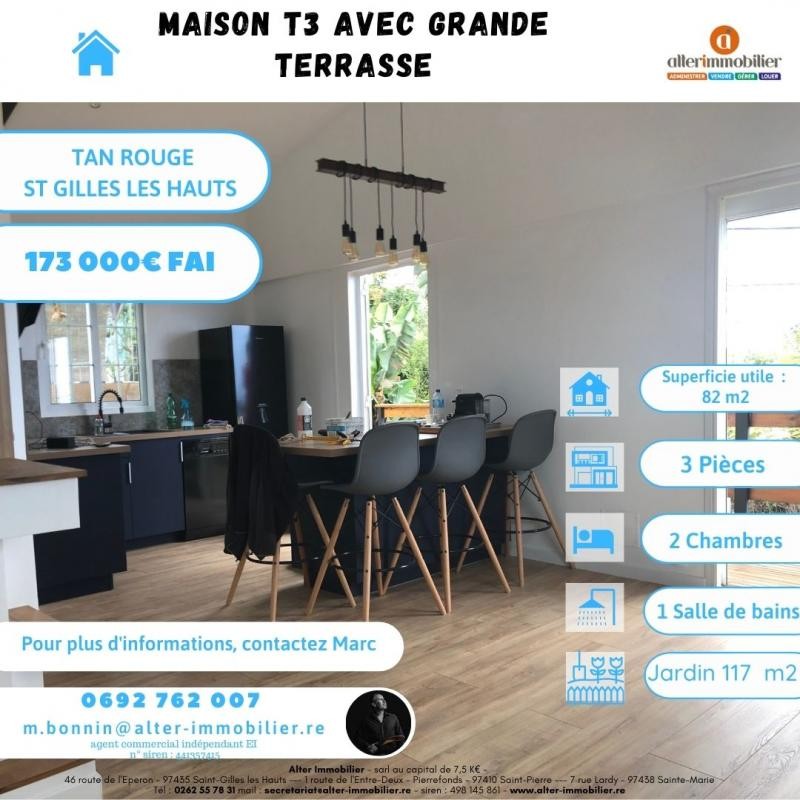 Vente Maison à Saint-Paul 3 pièces