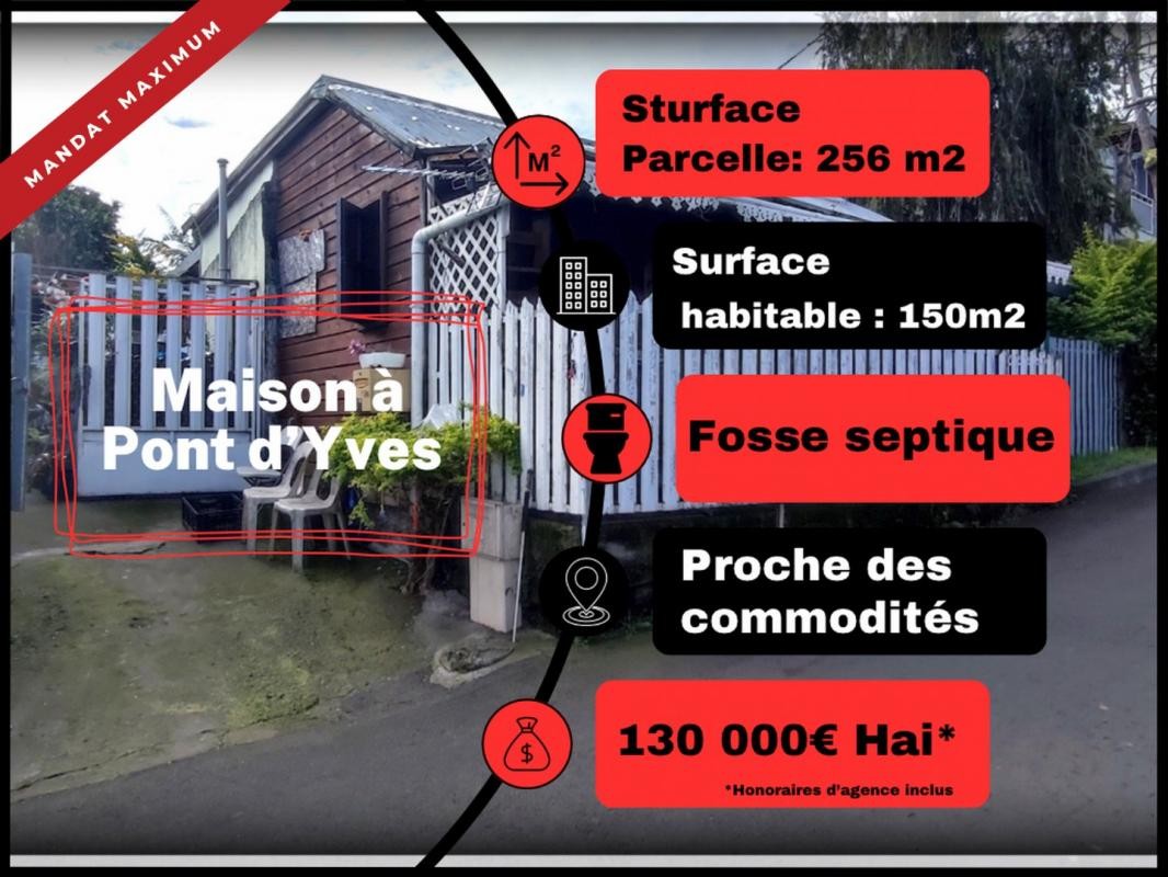 Vente Maison à le Tampon 5 pièces