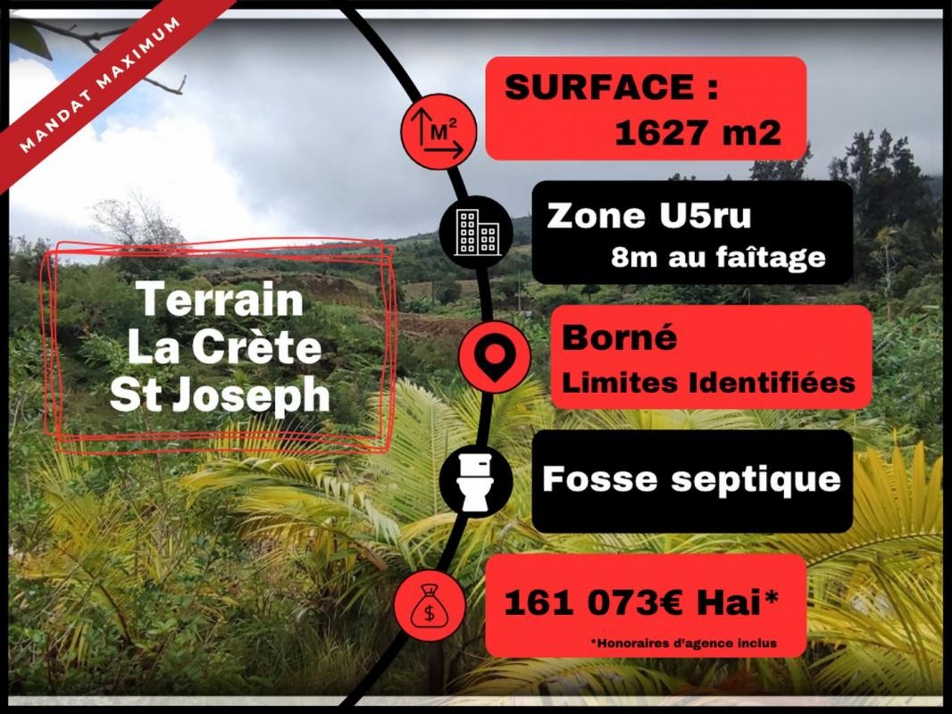 Vente Terrain à Saint-Joseph 0 pièce