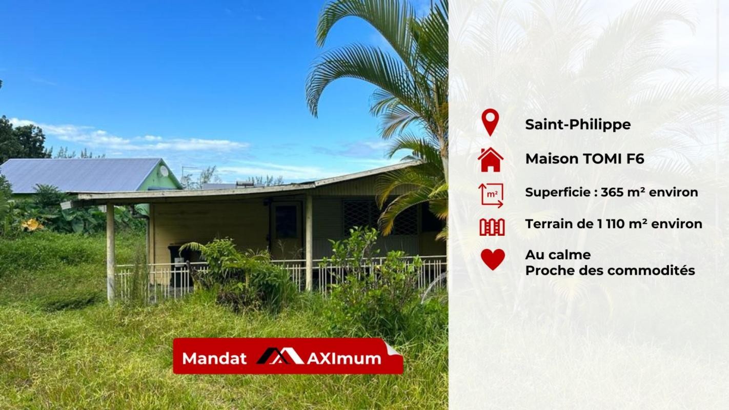 Vente Maison à Saint-Philippe 6 pièces