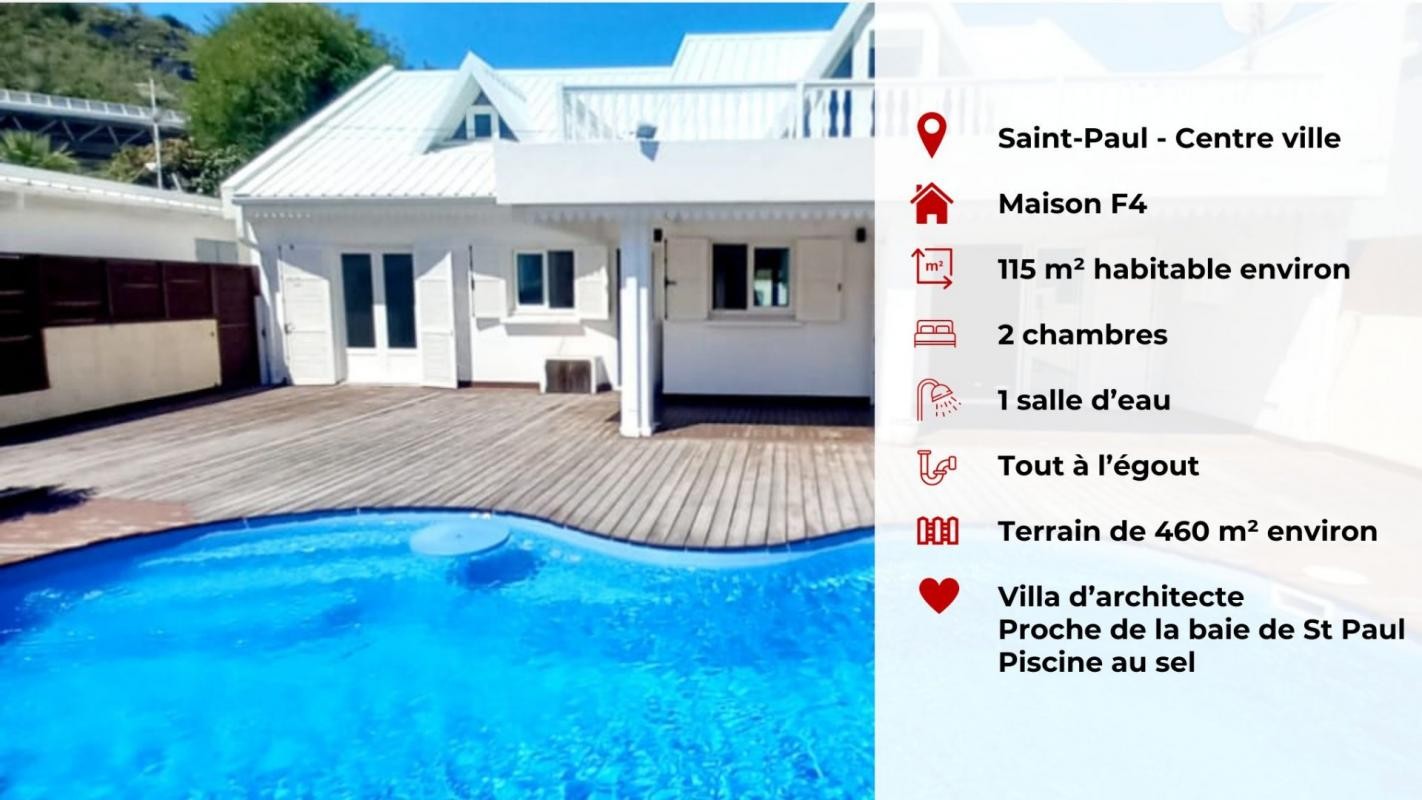 Vente Maison à Saint-Paul 4 pièces