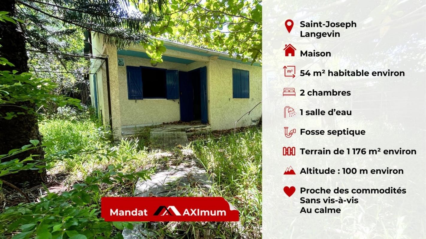 Vente Maison à Saint-Joseph 3 pièces