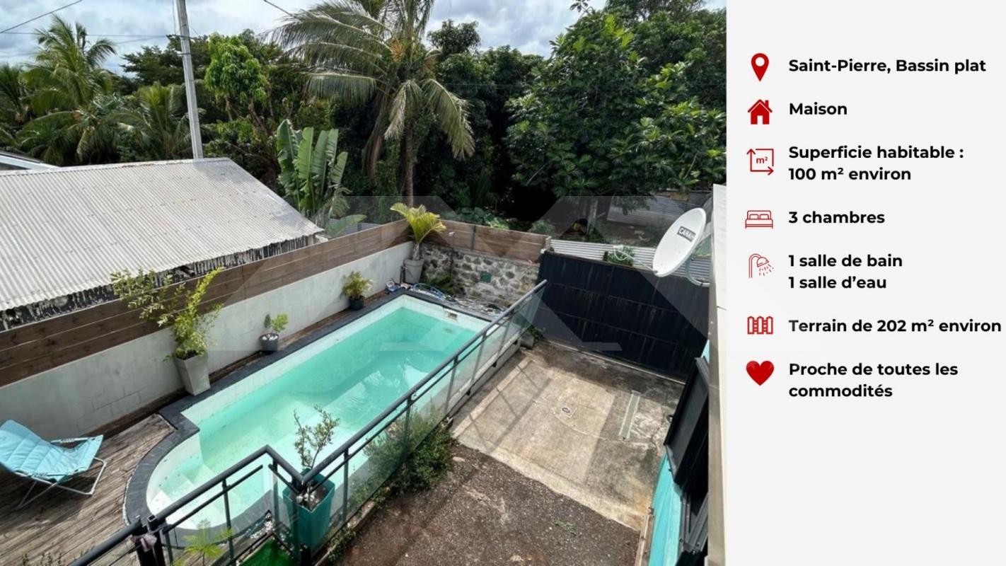 Vente Maison à Saint-Pierre 4 pièces