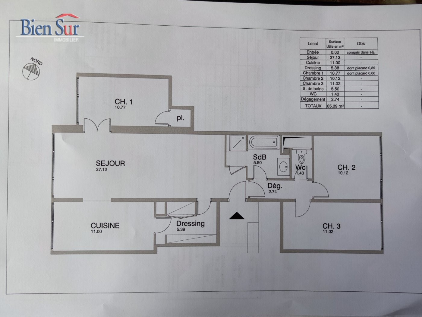 Vente Appartement à Paris Gobelins 13e arrondissement 4 pièces