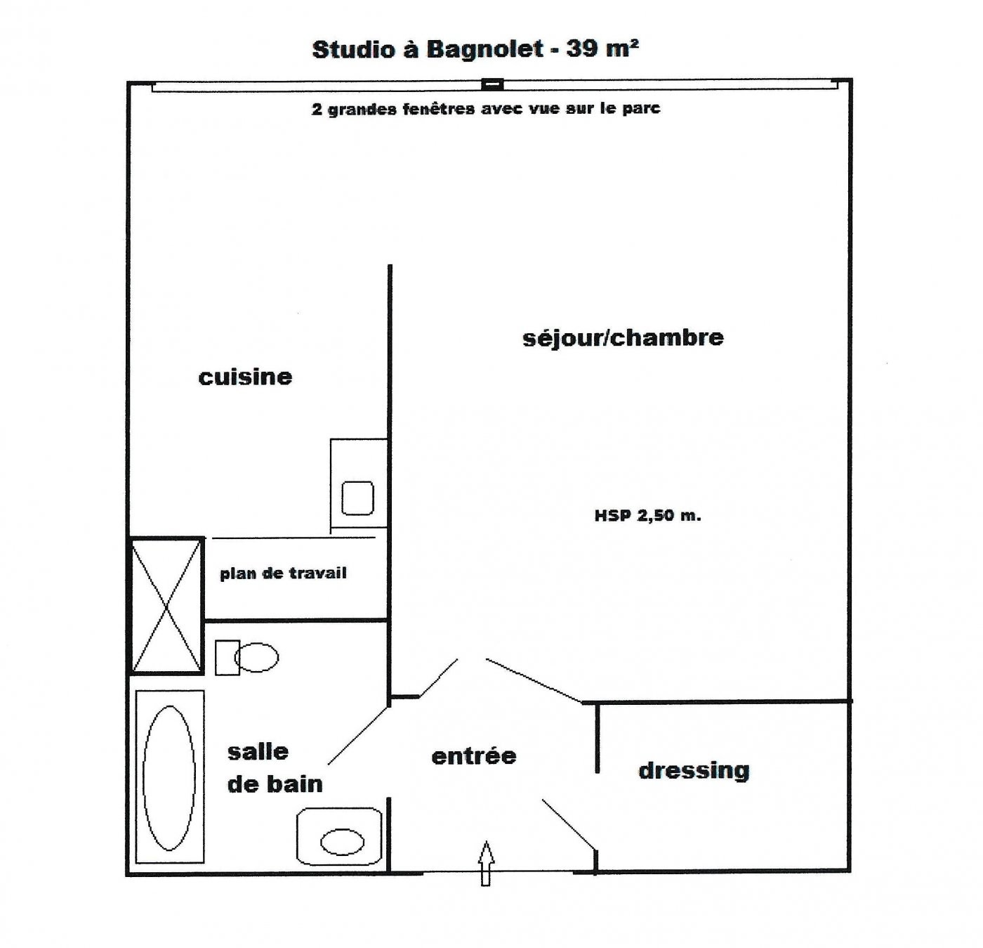 Vente Appartement à Bagnolet 1 pièce