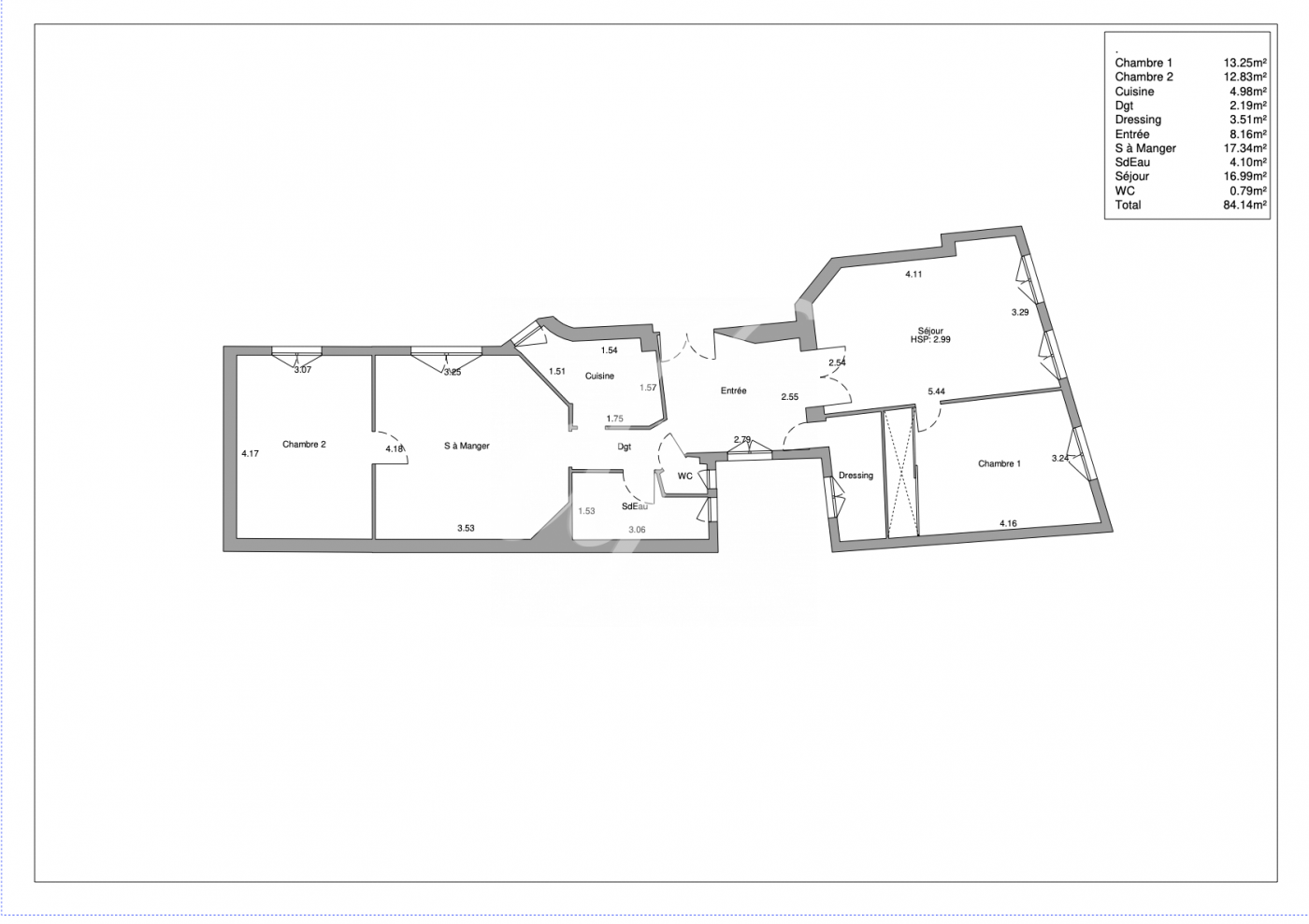 Vente Appartement à Paris Observatoire 14e arrondissement 4 pièces